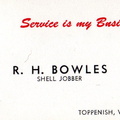 Bowles Business Card