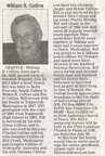 Bill Collins obituary - July 2011 - Class of 1961