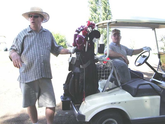 Golf Outing Doug Deyo and Wayne Purchase