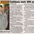 Jim Rathbun ('77) - 40th Anniversary of Rathbun Iron Works - Dec 2008