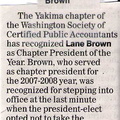 Lane Brown ('78) article - Sept 2008