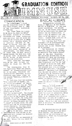 Graduation Edition
May 24, 1945 
pg 1