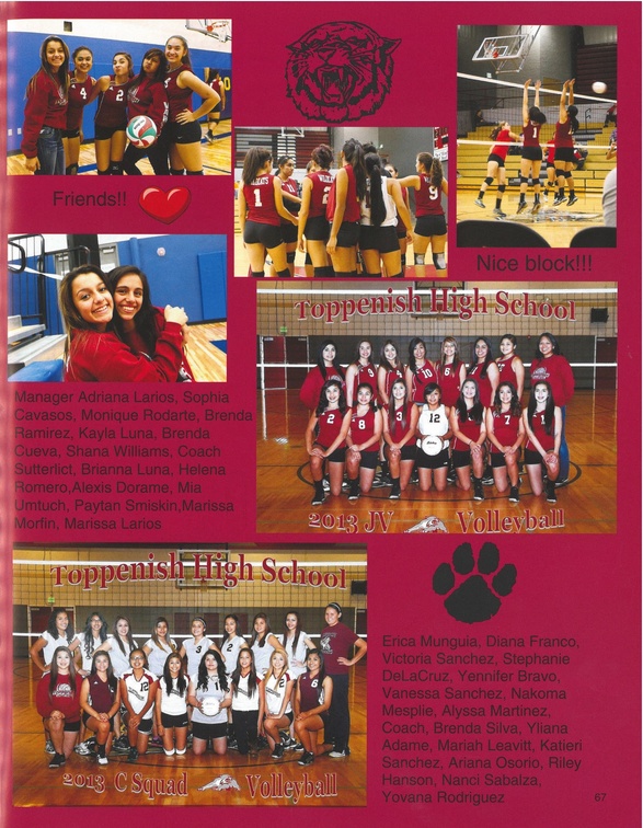 2014 Toppenish High School Annual 068 P067