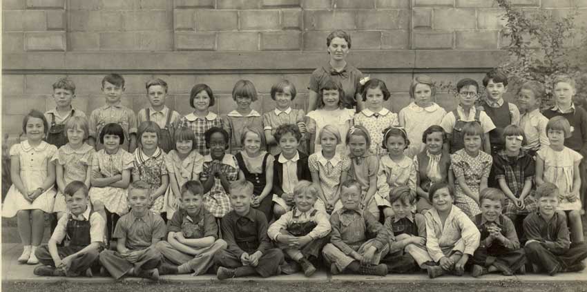Lincoln School - 2nd Grade - 1936-1937 - Miss Van Eaten