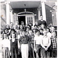 Class of 1953 when they were in 7th grade. Picture taken by Mrs. Benz (teacher).