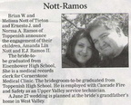 E.J. Ramos II engagement announcement - May 2009 - Class of 2002