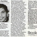 Jaime Santillan obituary - Class of 2003 - Nov 2013