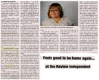 Amber Schlenker - Class of 2004 - New editor of the Toppenish Review Independent newspaper - Sept 2010