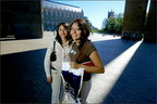 Yesenia Reyes ('05) &amp; sister Esmeralda Reyes ('06)