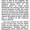 Vernon Eagle Obituary - 1990