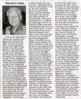 Charles Veals obituary - Feb 2010 - Class of '41 &amp; former school personnel