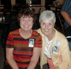 Carol Hubert and Bonnie Sainsbury