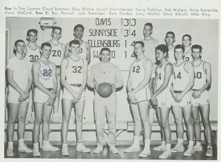 1962 Basketball B Squad