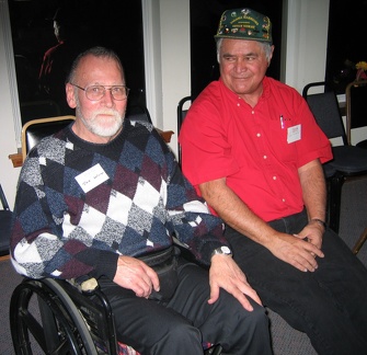 Jack Getsinger and Bob Wahpat - 2004