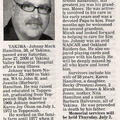 John Hamilton ('69) obituary - June 2009