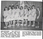 Jr. High Girl's League- some are class of '69...need help identifying other class years in this picture
