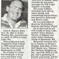 Glen Hayton obituary - April 2012 - Class of 1970