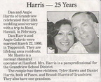 Dan Harris - 25th wedding anniversary - March 2011