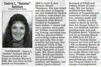 Debbie (Thompson-Coleman) Ashlock obituary - March 2009 - Class of 1974