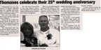 Jim Thomas ('79)- 25th Wedding Anniversary - August 2008