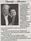 Charles &amp; Betty (Wickham) Massett - 60th Anniversary - 2007