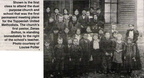 Toppenish United Methodist Church - early picture of 1st class that attended school in the building