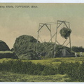 Vintage postcard - 1909  Alfalfa farming - Toppenish, WA