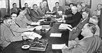 Yakama Council Meets with Corp, 1954