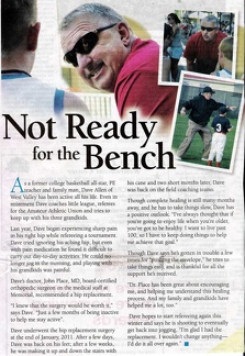 Dave Allen article - Sept 2011 - former Top-Hi coach &amp; teacher