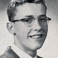 Jim Hubert's senior picture from the 1955 Tohiscan.