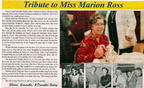 Miss Marion Ross Tribute - Part A