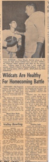 1963.10 Homecoming Battle with Grandview this week