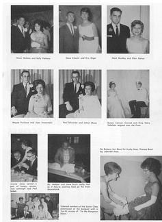 1964.05  Page 03 The Toppenish Annual presented to the Class of 1964 year Junior Senior Prom Pictures