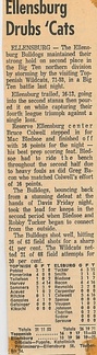 1964.0118 Toppenish loses to Ellensburg in Ellensburg 71-53  Ray Harvey Scores 14 for Toppenish