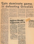1964.09 Cats Dominate Grizzlies 10-6 Toppenish Wins First Game