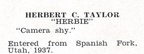 Herbert Taylor - Herbie